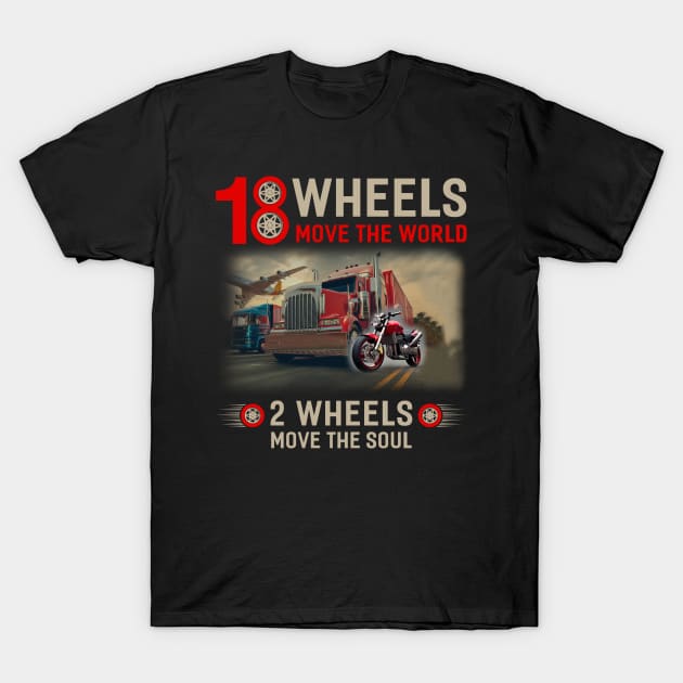 Trucker Truck Driver Trucks Highway Freighter Gift T-Shirt by Tee__Dot